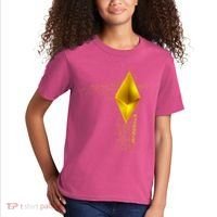Ethereum GOLD ETH Cryptocurrency Bitcoin Kids T-Shirt thumb 2