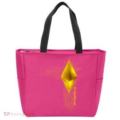 Ethereum GOLD ETH Cryptocurrency Bitcoin Tote Bag