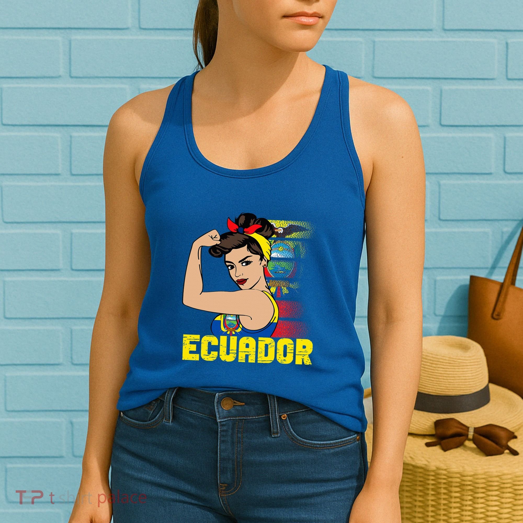 Ecuadorian Girl Ecuador Girl Chica Ecuatoriana Women's Tank Top