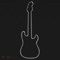 Electric Guitar USA-Made Doggie Bandana thumb 2