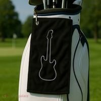 Electric Guitar Golf Towel thumb 2