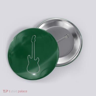 Electric Guitar Button