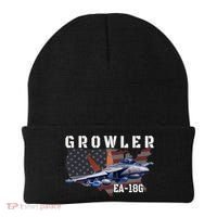 Ea18G Growler Electronic Warfare Aircraft Military Aviation Beanie thumb 0