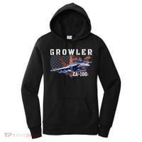 Ea18G Growler Electronic Warfare Aircraft Military Aviation Women's Hoodie thumb 0