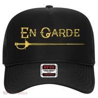 En Garde Fencing Fencer Swordsman Rapier Sabre Mask Sword Hat thumb 0
