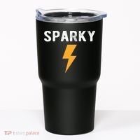 Electrician Gift Funny Sparky Nickname Lightning Bolt Tumbler thumb 0