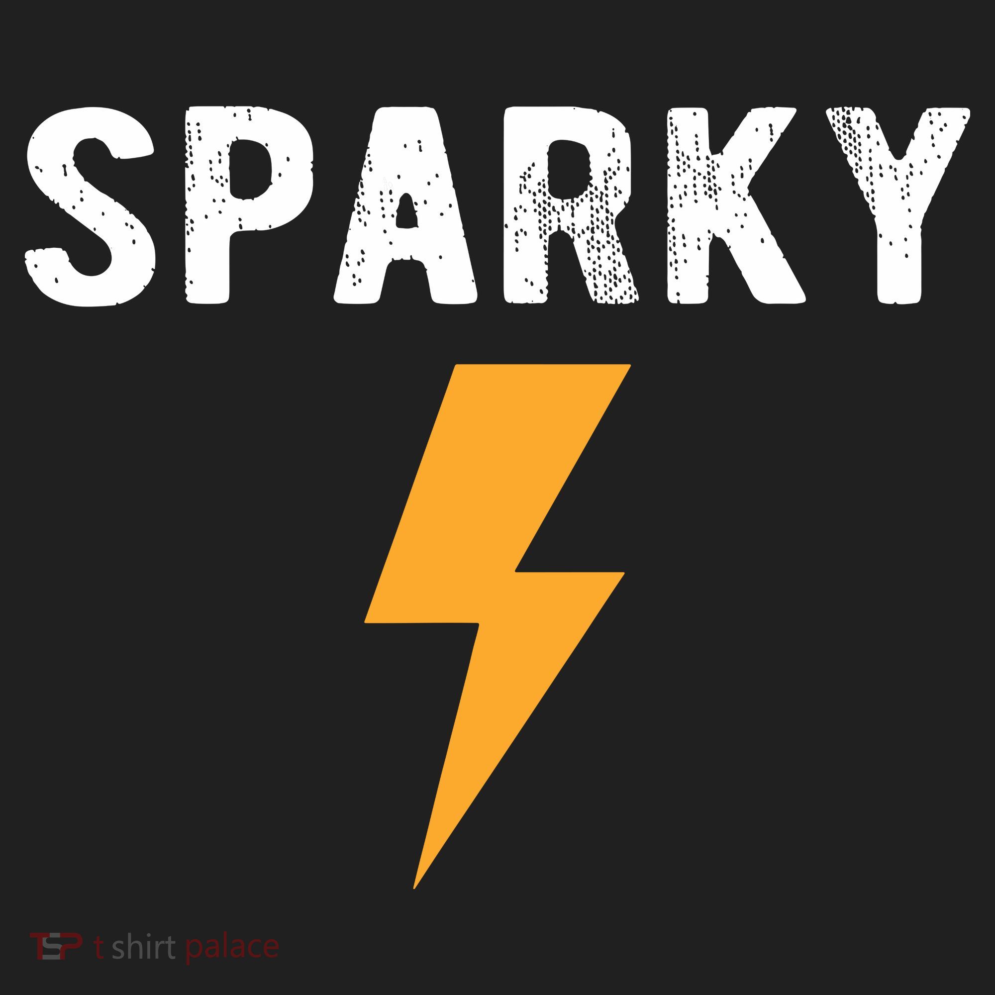 Electrician Gift Funny Sparky Nickname Lightning Bolt Golf Towel