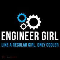 Engineer Girl Funny Cute Engineering STEM Gift T Doggie Tank thumb 4