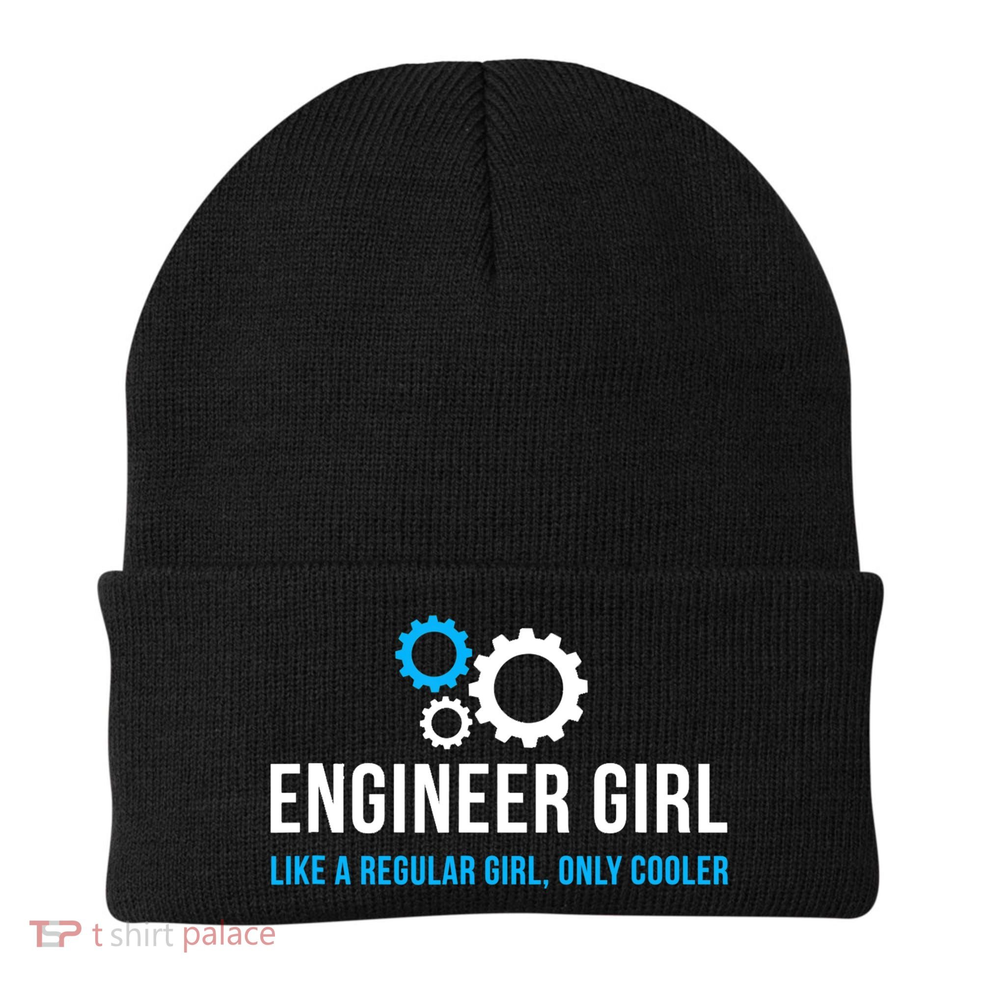 Engineer Girl Funny Cute Engineering STEM Gift T Beanie
