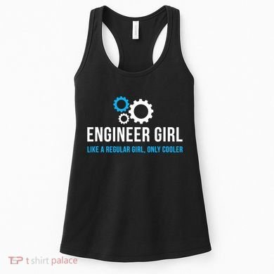 Engineer Girl Funny Cute Engineering STEM Gift T Women's Tank Top