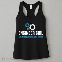 Engineer Girl Funny Cute Engineering STEM Gift T Women's Tank Top thumb 3
