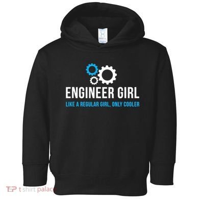 Engineer Girl Funny Cute Engineering STEM Gift T Toddler Hoodie