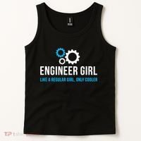 Engineer Girl Funny Cute Engineering STEM Gift T Tank Top thumb 2