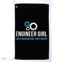 Engineer Girl Funny Cute Engineering STEM Gift T Golf Towel thumb 0