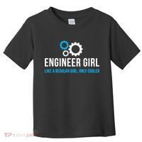 Engineer Girl Funny Cute Engineering STEM Gift T Toddler T-Shirt thumb 0