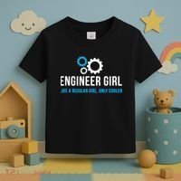 Engineer Girl Funny Cute Engineering STEM Gift T Toddler T-Shirt thumb 3