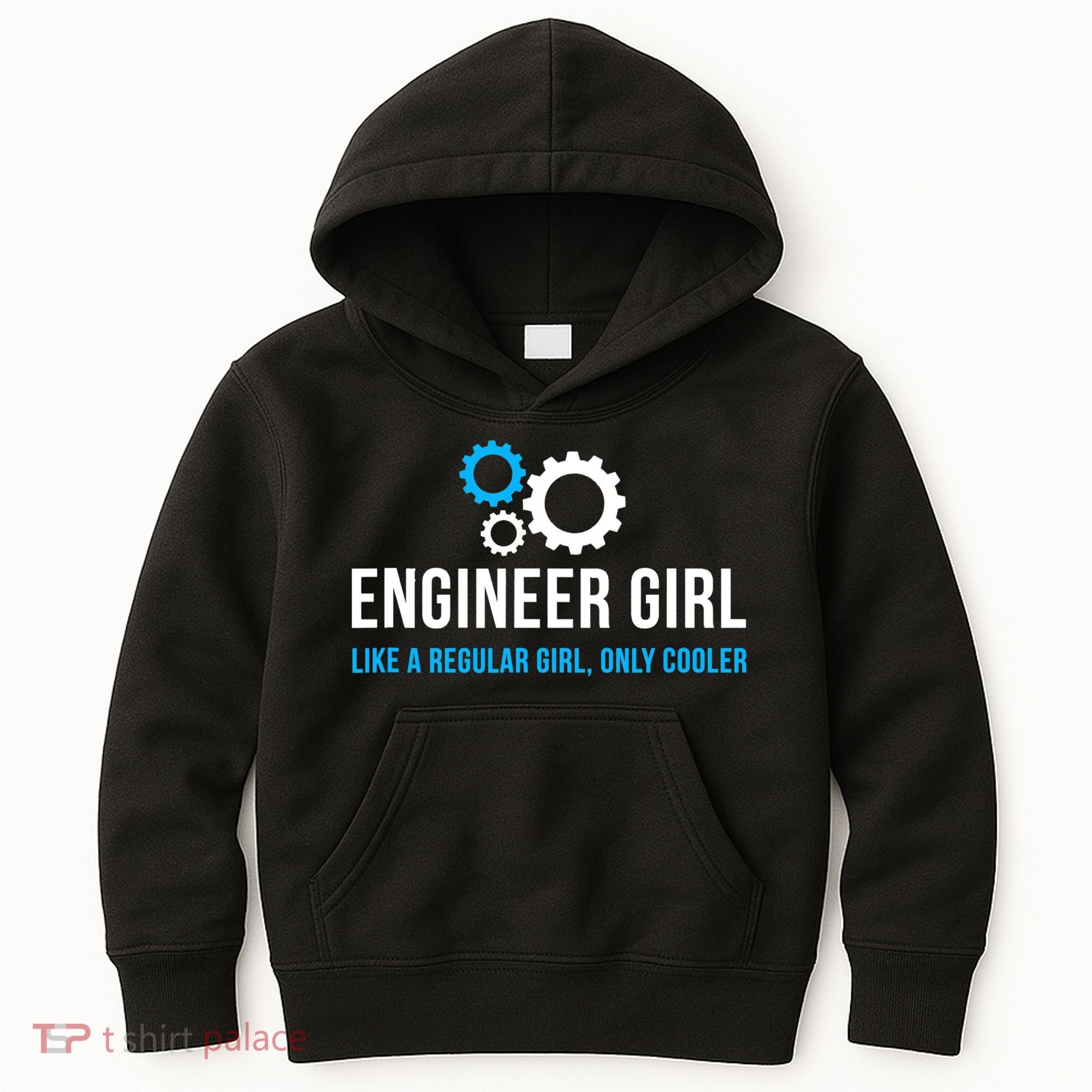 Engineer Girl Funny Cute Engineering STEM Gift T Kids Hoodie