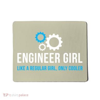 Engineer Girl Funny Cute Engineering STEM Gift T Mousepad