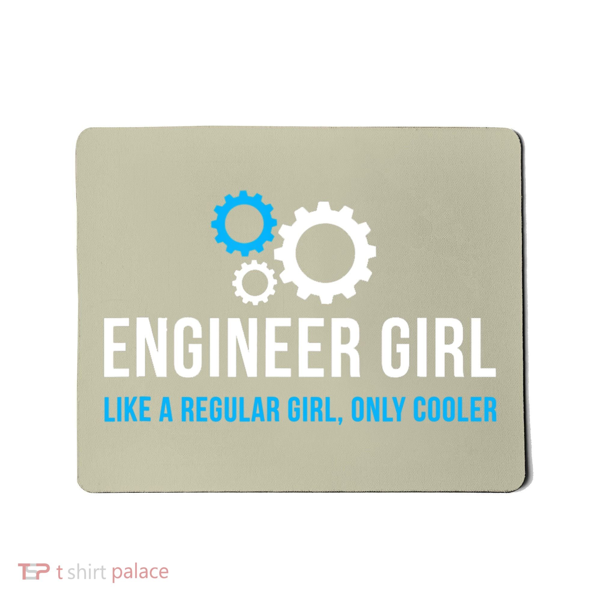 Engineer Girl Funny Cute Engineering STEM Gift T Mousepad