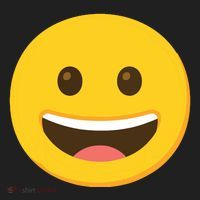 Emoticon Grinning Face Happy Women's Sweatshirt thumb 2