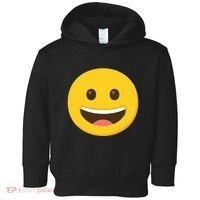 Emoticon Grinning Face Happy Toddler Hoodie thumb 0