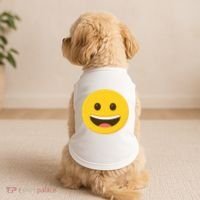 Emoticon Grinning Face Happy Doggie Tank thumb 2