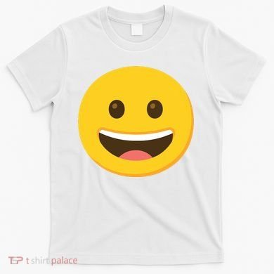 Emoticon Grinning Face Happy T-Shirt