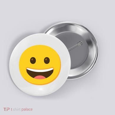 Emoticon Grinning Face Happy Button