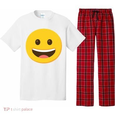 Emoticon Grinning Face Happy Pajama Set