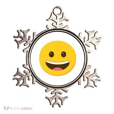 Emoticon Grinning Face Happy Ornament