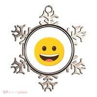 Emoticon Grinning Face Happy Ornament thumb 0