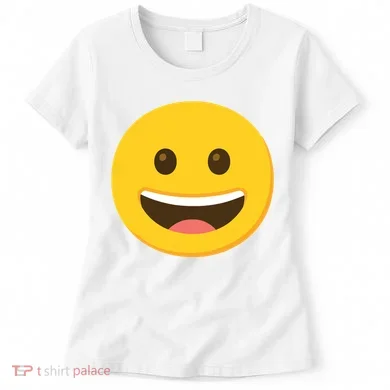 Emoticon Grinning Face Happy Women's T-Shirt