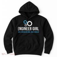 Engineer Girl Funny Cute Engineering STEM Gift Hoodie thumb 0