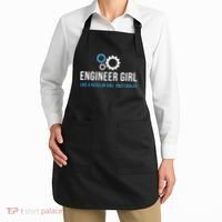 Engineer Girl Funny Cute Engineering STEM Gift Apron thumb 2