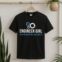 Engineer Girl Funny Cute Engineering STEM Gift T-Shirt thumb 2