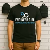 Engineer Girl Funny Cute Engineering STEM Gift T-Shirt thumb 6