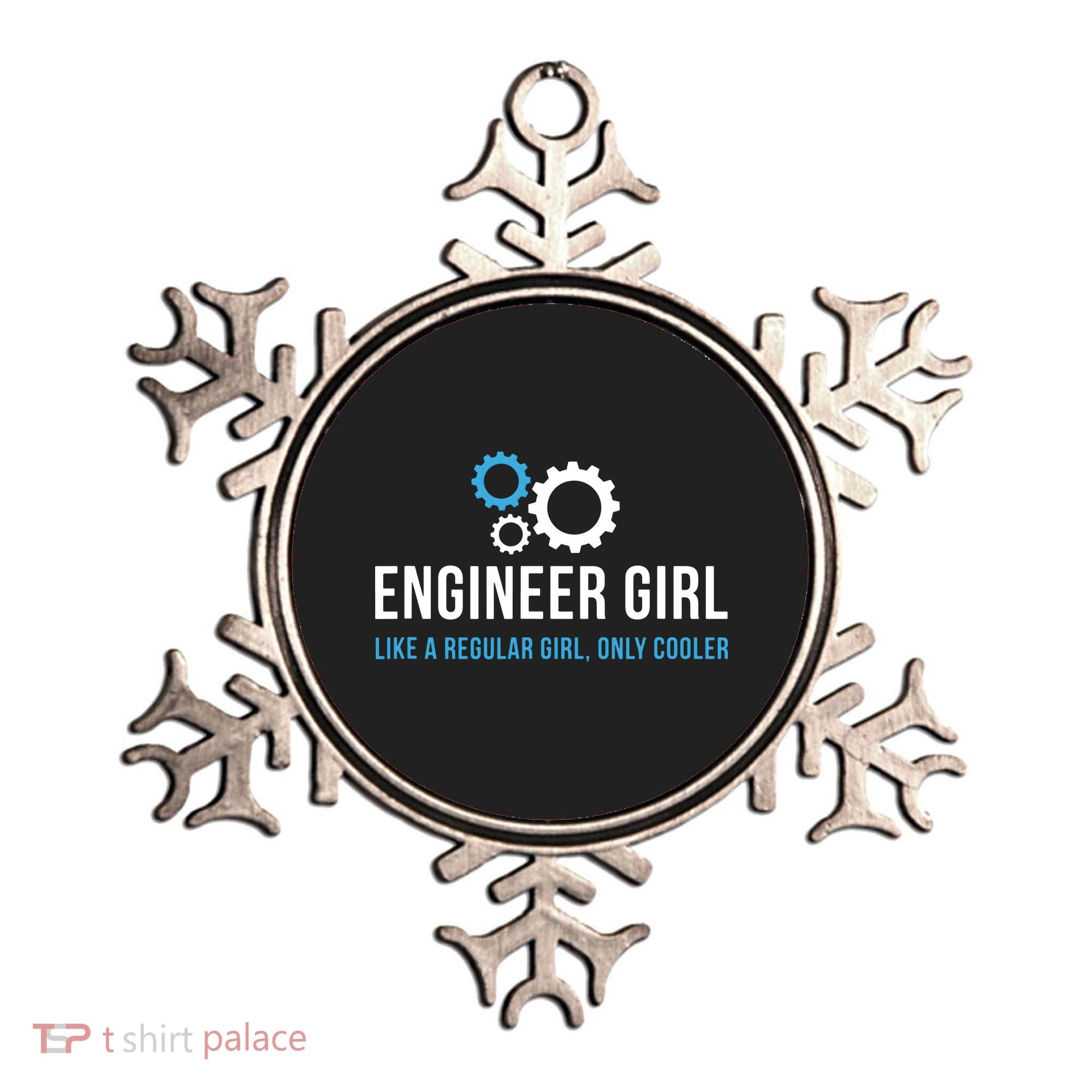 Engineer Girl Funny Cute Engineering STEM Gift Ornament