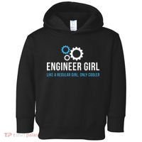 Engineer Girl Funny Cute Engineering STEM Gift Toddler Hoodie thumb 0