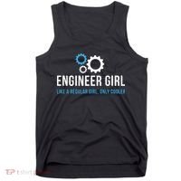 Engineer Girl Funny Cute Engineering STEM Gift Tank Top thumb 0