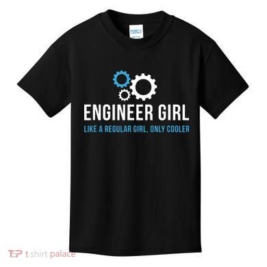 Engineer Girl Funny Cute Engineering STEM Gift Kids T-Shirt
