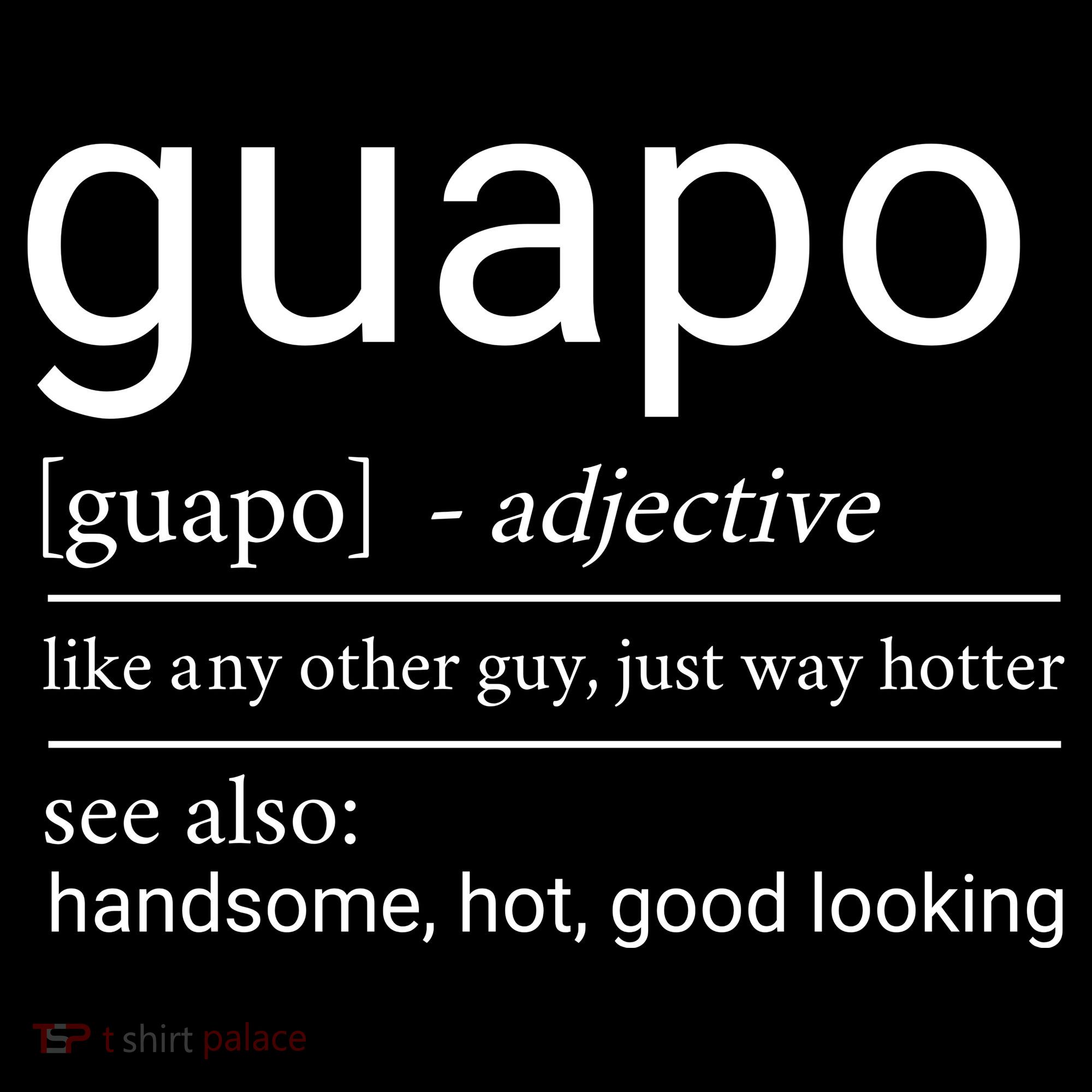 El Guapo Funny Definition Bucket Hat