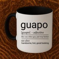El Guapo Funny Definition Coffee Mug thumb 2