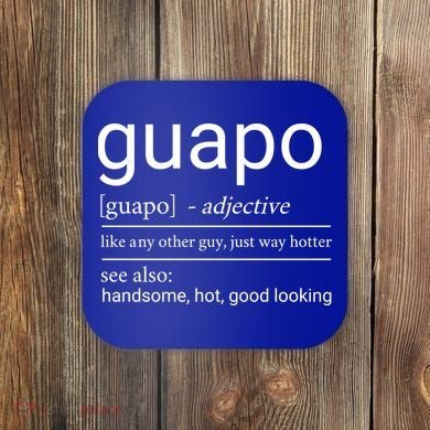 El Guapo Funny Definition Coaster