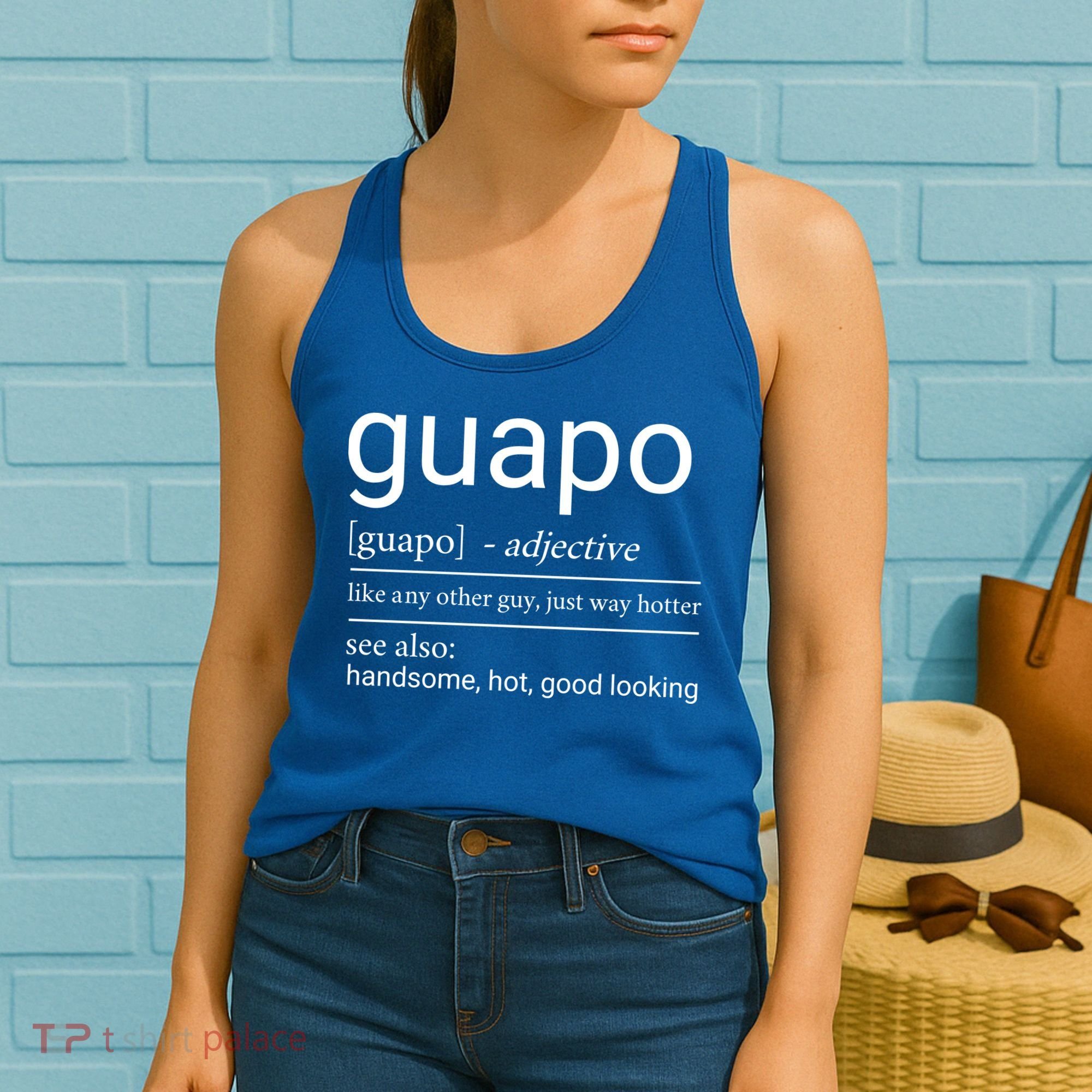 El Guapo Funny Definition Women's Tank Top