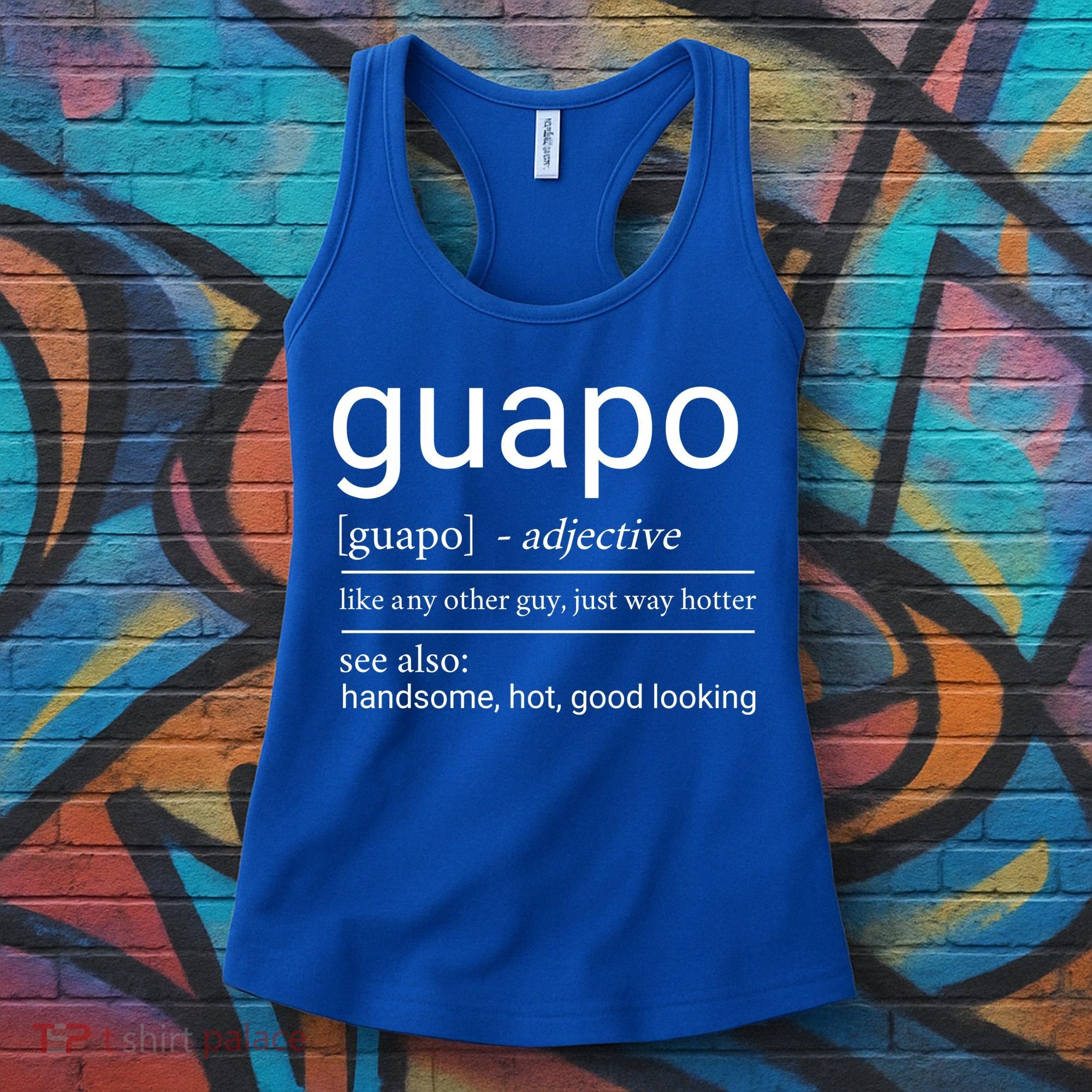 El Guapo Funny Definition Women's Tank Top