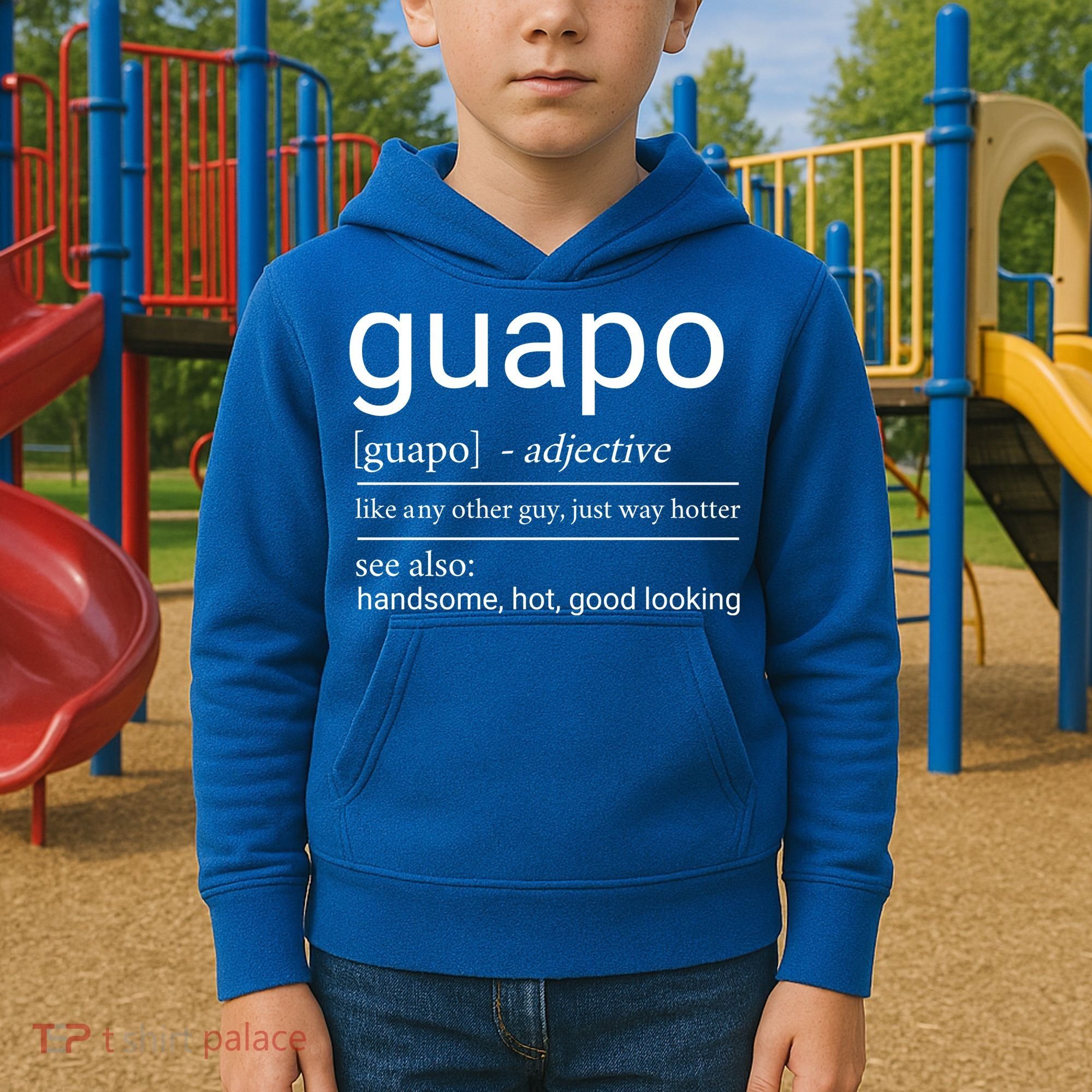 El Guapo Funny Definition Kids Hoodie