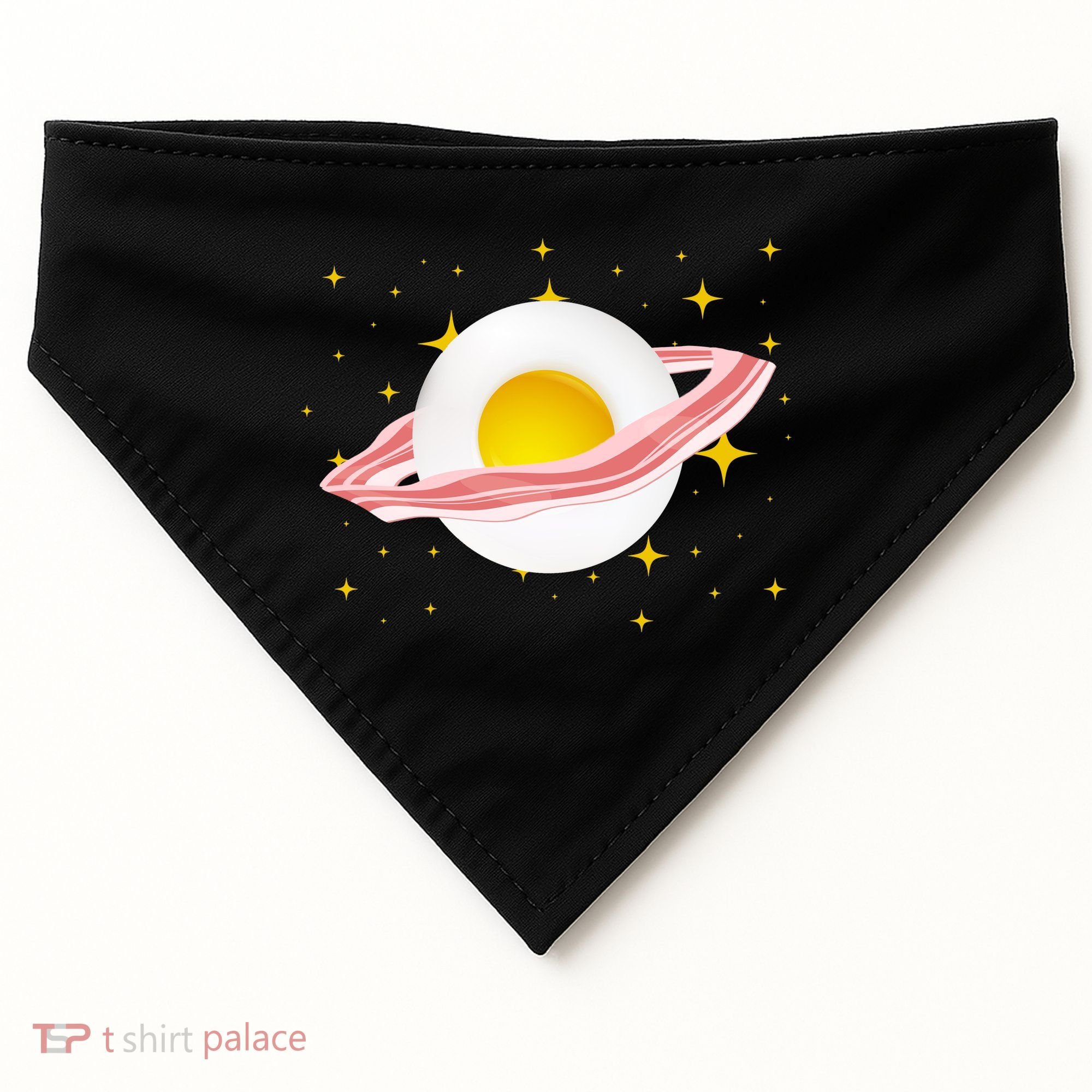 Egg Bacon Planet USA-Made Doggie Bandana