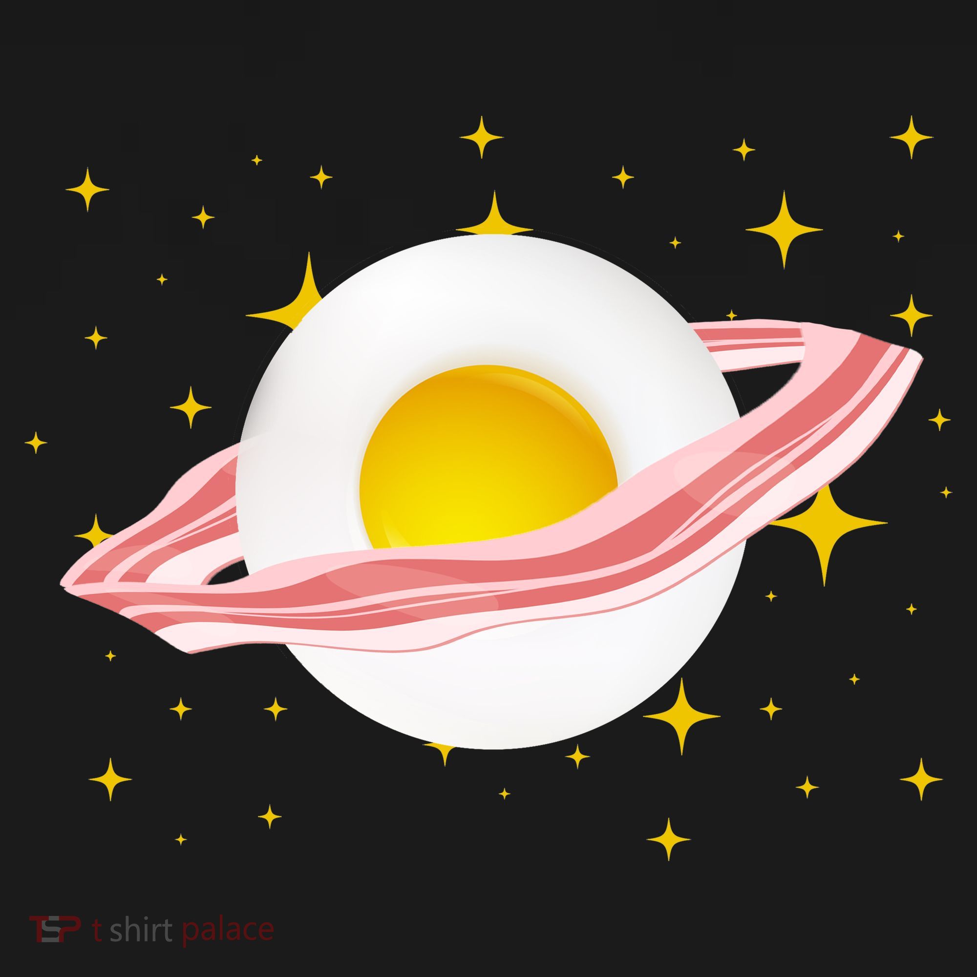 Egg Bacon Planet USA-Made Doggie Bandana