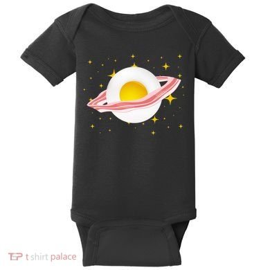 Egg Bacon Planet Baby Bodysuit