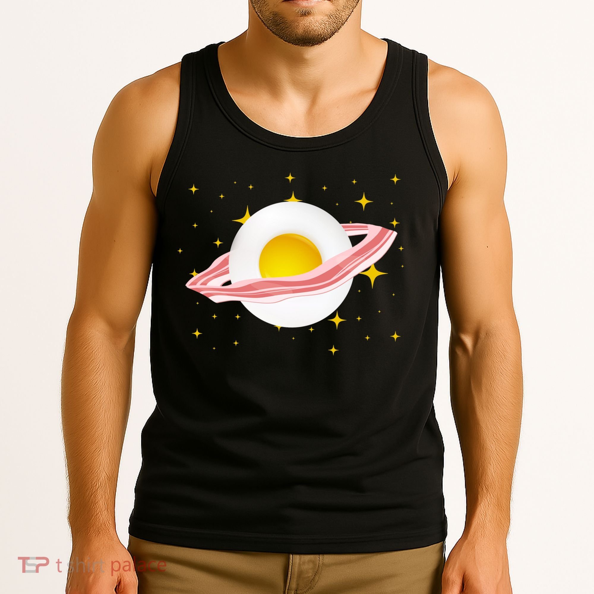 Egg Bacon Planet Tank Top